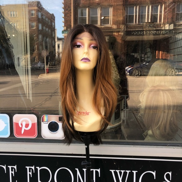 Wig realistic ombré thick wig 6X6 Lacefront 2030 - Picture 4 of 8